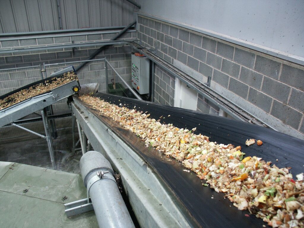 Food manufacturing waste